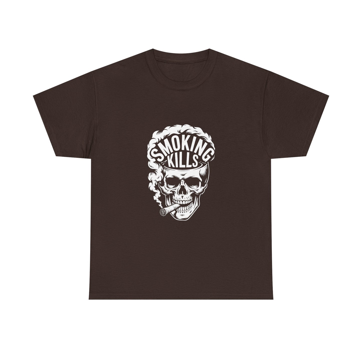 Edgy Smoking Kills Graphic Tee for Bold Individuals, Unisex Tee, Casual Wear,