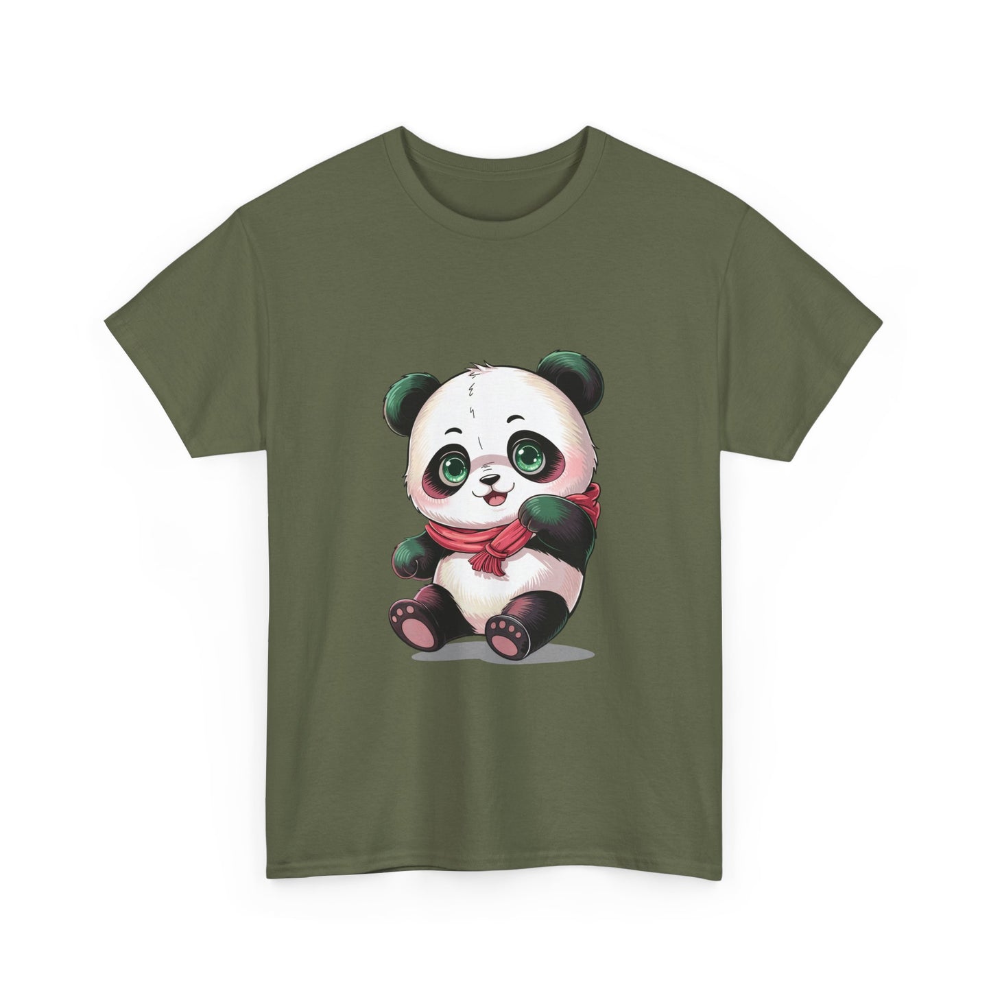 Cute Panda Graphic Tee, Animal Lovers Gift, Casual Wear, Birthday Present,