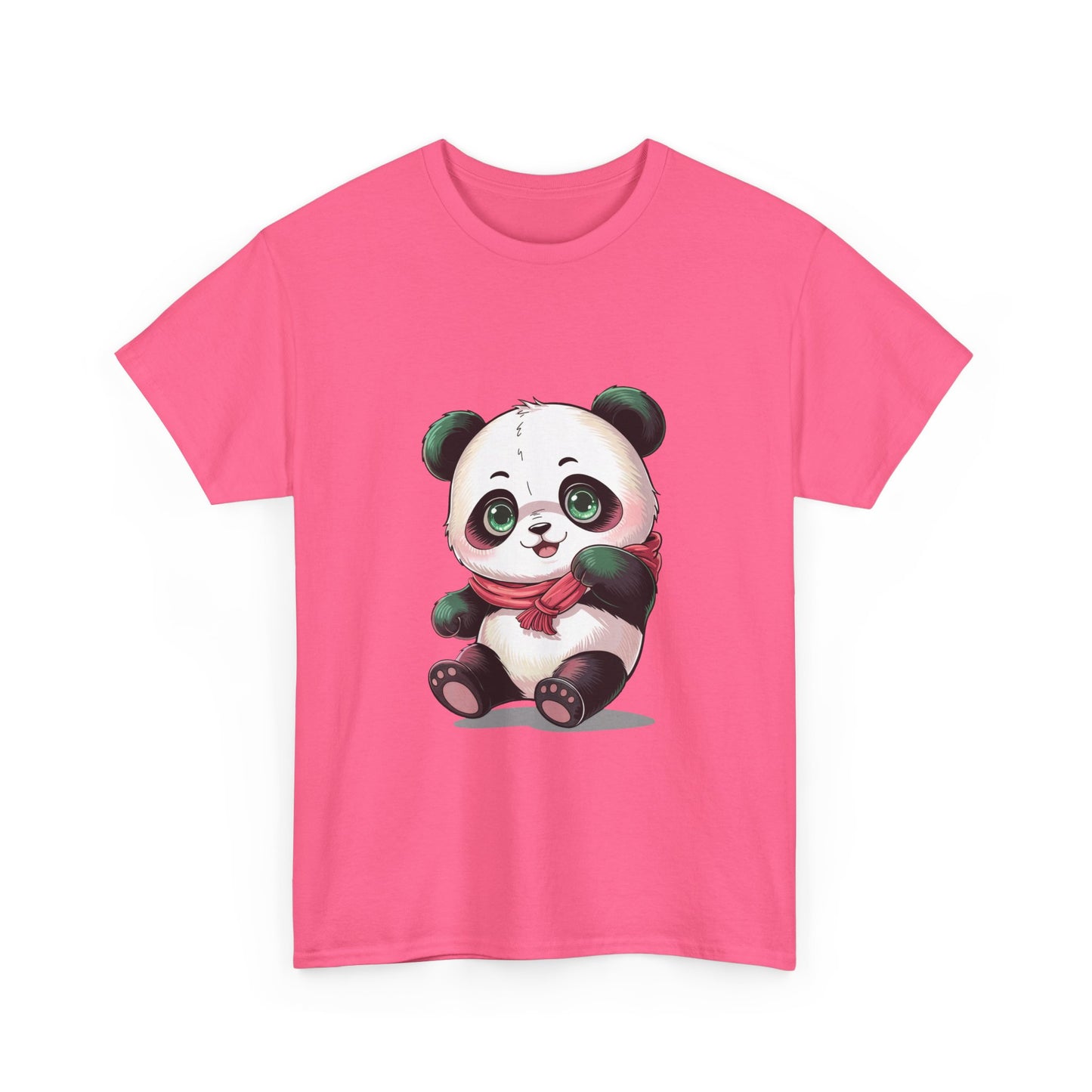 Cute Panda Graphic Tee, Animal Lovers Gift, Casual Wear, Birthday Present,