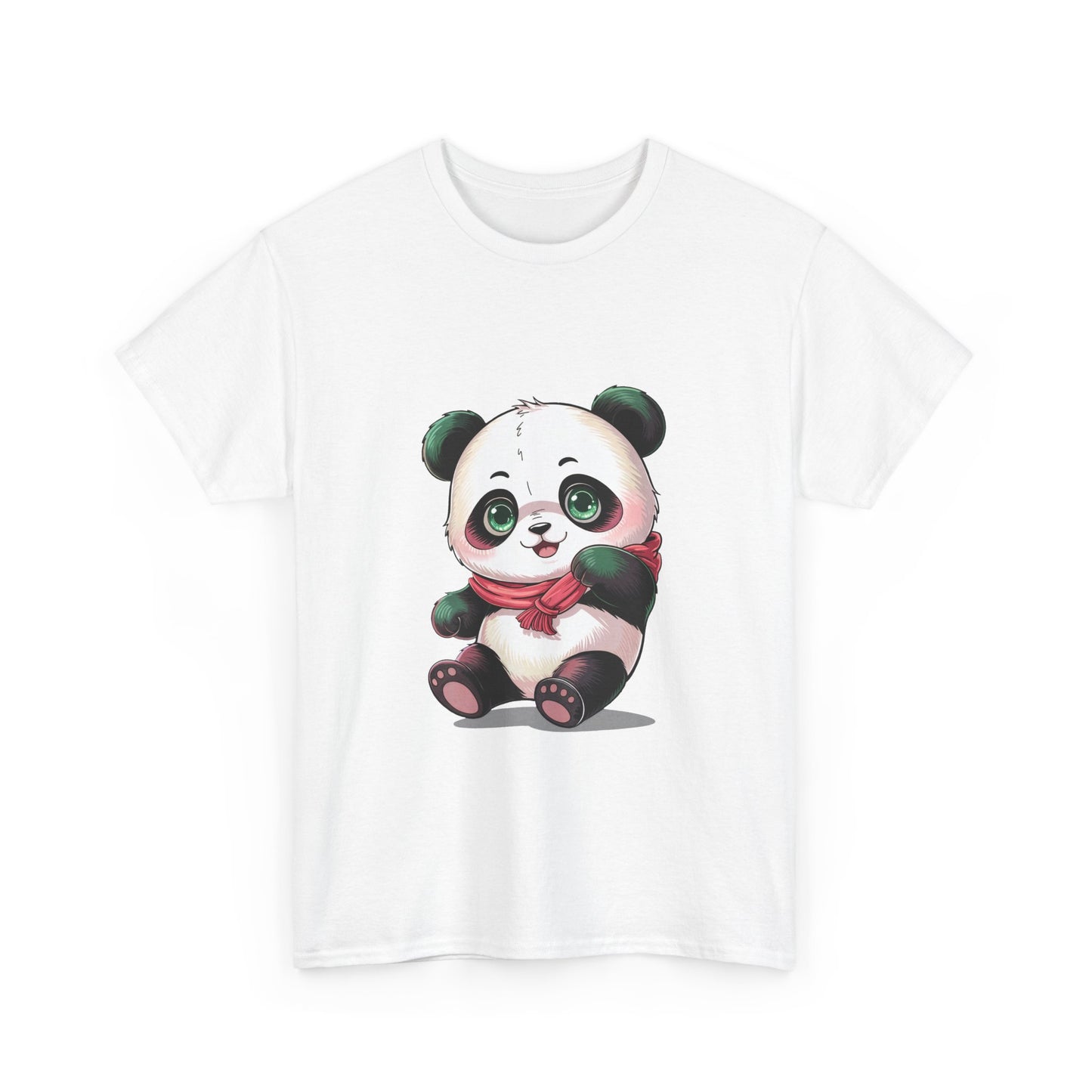 Cute Panda Graphic Tee, Animal Lovers Gift, Casual Wear, Birthday Present,