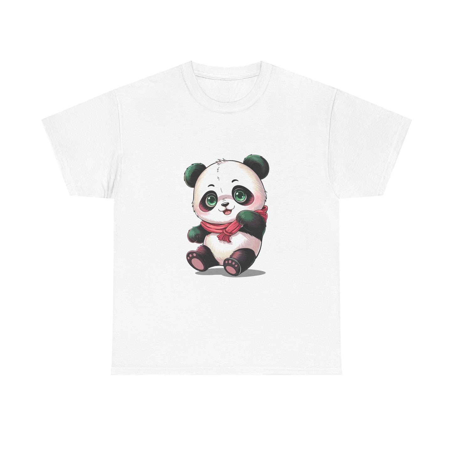 Cute Panda Graphic Tee, Animal Lovers Gift, Casual Wear, Birthday Present,