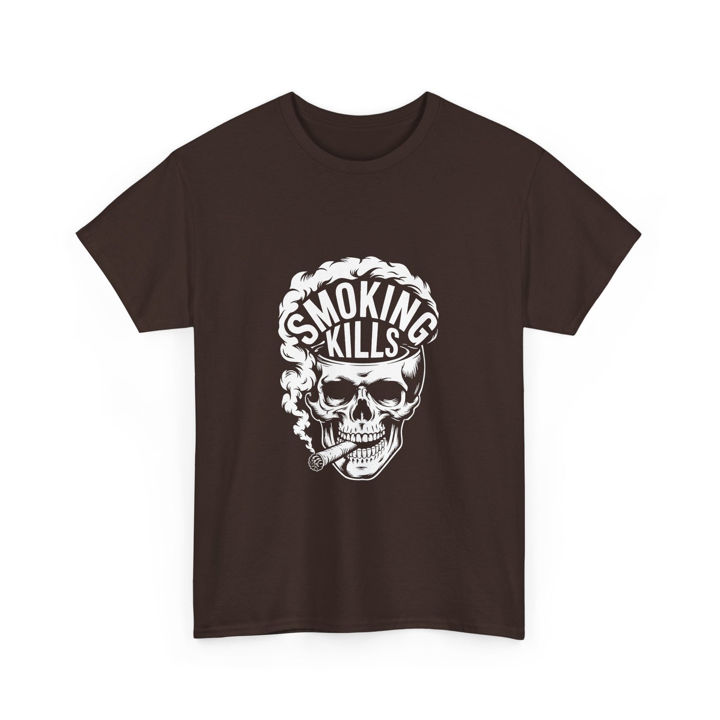 Edgy Smoking Kills Graphic Tee for Bold Individuals, Unisex Tee, Casual Wear,