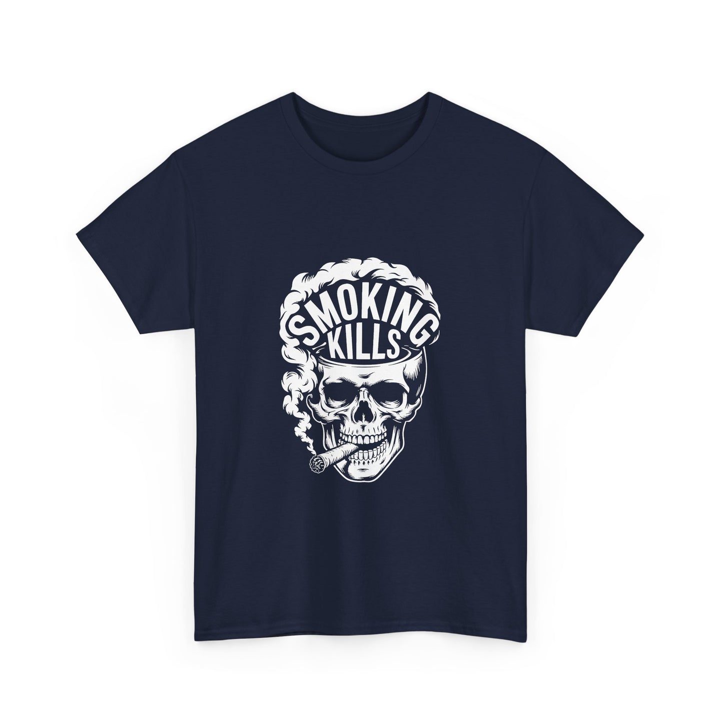 Edgy Smoking Kills Graphic Tee for Bold Individuals, Unisex Tee, Casual Wear,