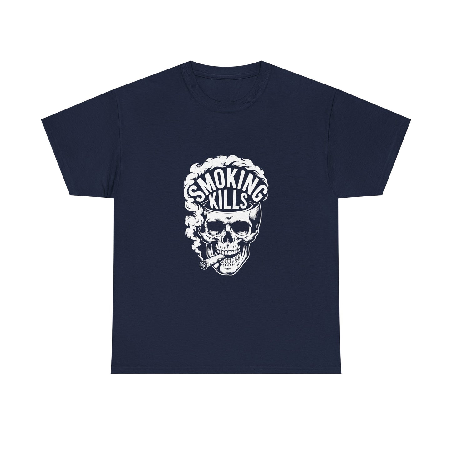 Edgy Smoking Kills Graphic Tee for Bold Individuals, Unisex Tee, Casual Wear,