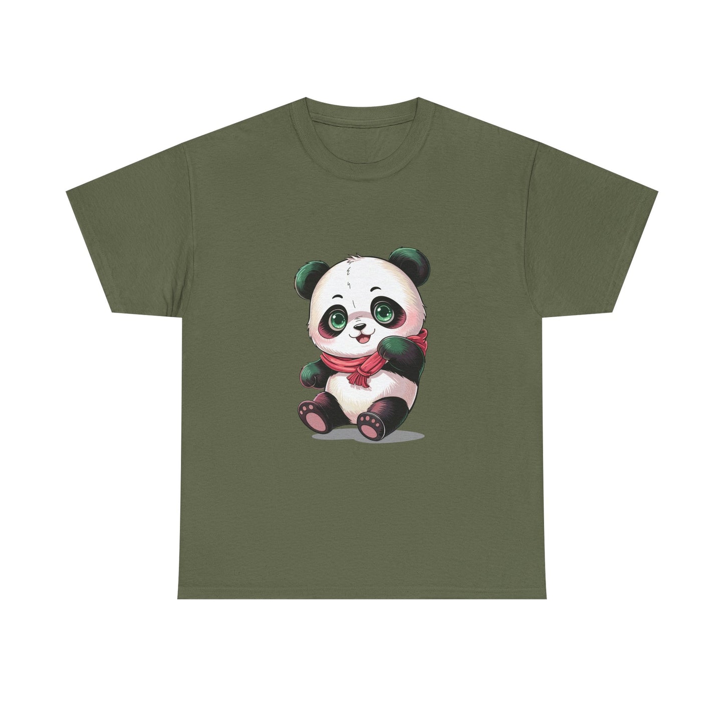 Cute Panda Graphic Tee, Animal Lovers Gift, Casual Wear, Birthday Present,