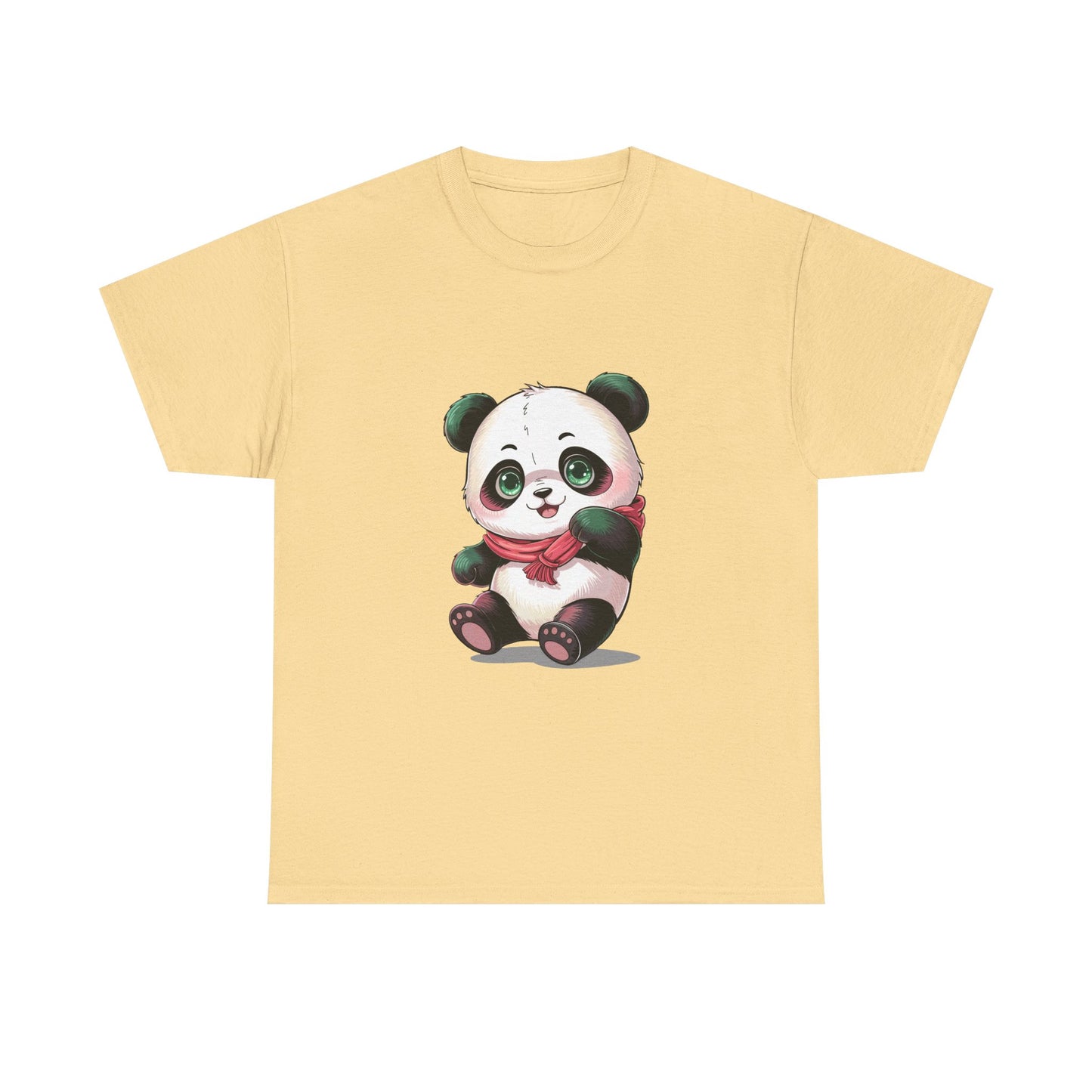 Cute Panda Graphic Tee, Animal Lovers Gift, Casual Wear, Birthday Present,