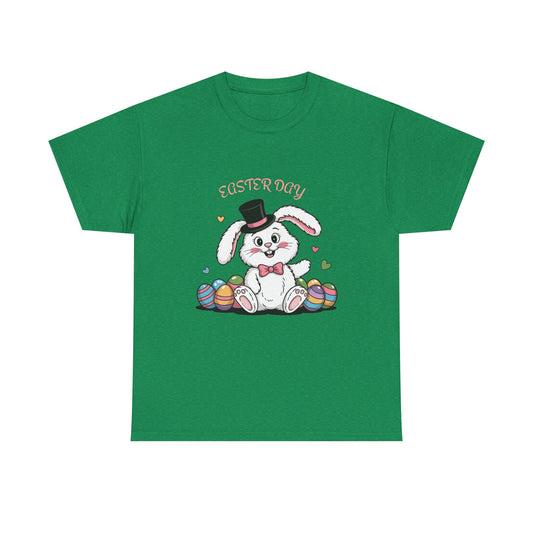Easter Bunny Tee, Cute Unisex Cotton Shirt for Spring