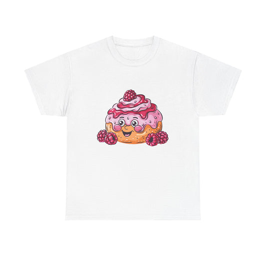 Cute Donut V2 Graphic Tee, Fun Foodie Shirt, Gift for Baker